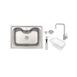 Cuba Sobrepor Morgana 60 FX Inox Escovado