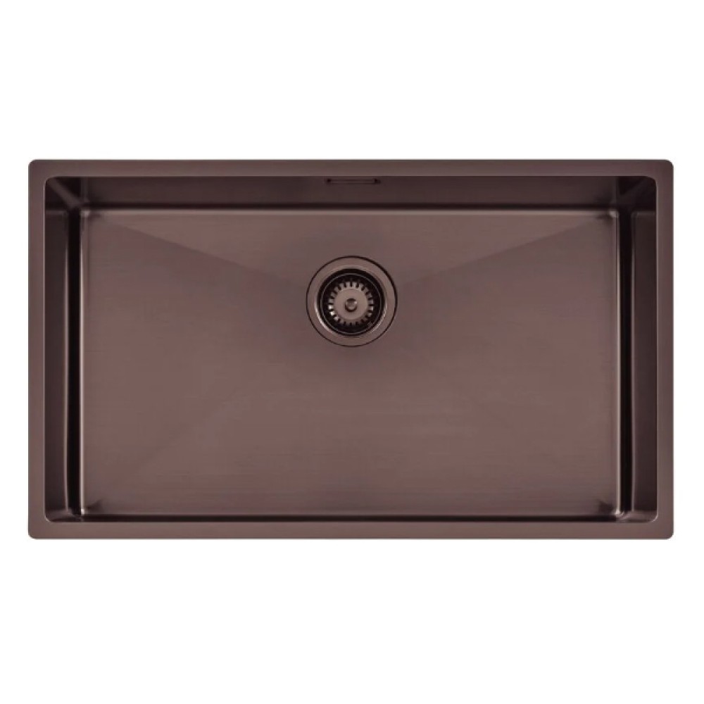 Cuba Quadrum PVD Black 70x40 Inox