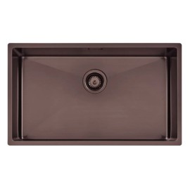 Cuba Quadrum PVD Black 70x40 Inox