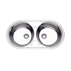 Cuba Embutir Luna Duo 2C 36 BS Inox Brilho