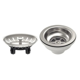 Válvula 4 1/2 sem Escape em Aço Inox Polido e Polipropileno Tramontina 94510027