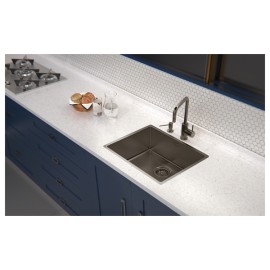 Dosador Sabão Tramontina inox Black Recipiente Plástico 500 ml Revestimento PVD 94517504