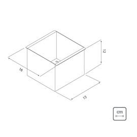 Escorredor Profundo Aço Inox P/ Calha Umida 94534010