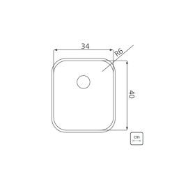 Cuba Embutir Dora 34 BL R6 Inox Valvula