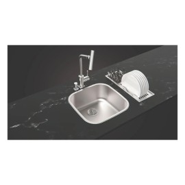 Cuba Embutir/Sobrepor Aria Maxi 40 BS Inox Escovado