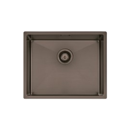 Cuba Quadrum PVD Black 50x40 Inox