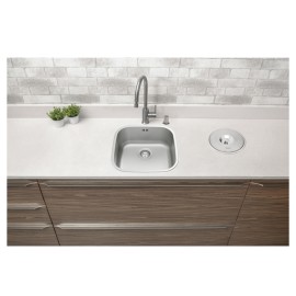 Cuba Embutir/Sobrepor Aria Maxi 40 BS Inox Escovado