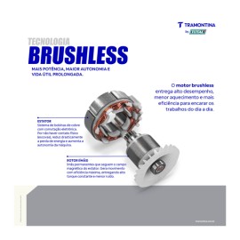 Serra Tico-Tico 20V 3000 rpm Brushless Tramontina by Total 42311001