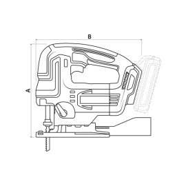 Serra Tico-Tico 20V 3000 rpm Brushless Tramontina by Total 42311001