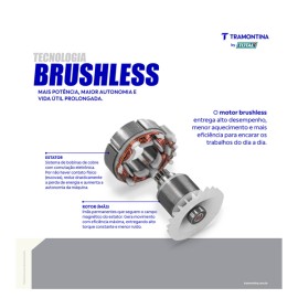 Serra Sabre 20V 2800 rpm Brushless Tramontina by Total 42312002