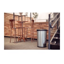 Lixeira Molise Inox Acabamento Acetinado 50L Tramontina 94539002