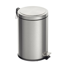 Lixeira com Pedal Brasil Plus em Aço Inox com Acabamento Acetinado e Balde Interno 20L Tramontina 94538520