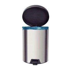 Lixeira com Pedal Tramontina New em Aço Inox com Acabamento Polido 5 L Tramontina 94538705