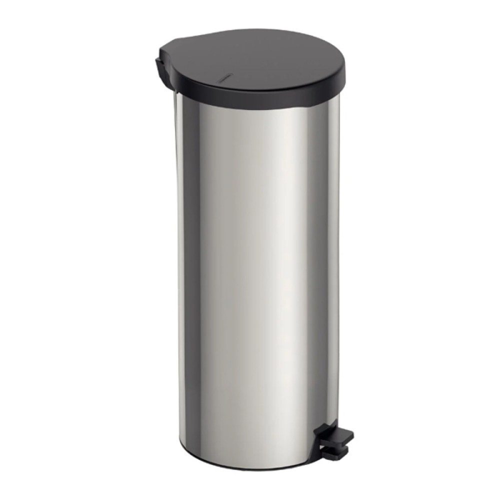 Lixeira com Pedal Tramontina New em Aço Inox com Acabamento Polido 30 L Tramontina 94538730
