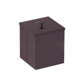 Lixeira Tramontina Luz em Inox Acabamento Acetinado revestimento fosco Black Matte a base verniz 4,5 L 94540062