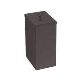 Lixeira Tramontina Luz Slim em Aço Inox Acabamento Acetinado Revestimento Black Matte 5,5 L 94540072