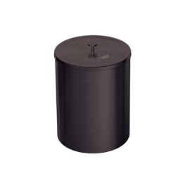 Lixeira Tramontina Útil em Aço Inox Acabamento Acetinado revestimento especial a base verniz Black Matte 5 L 94540084