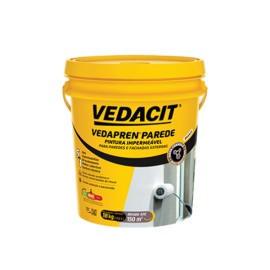 Impermeabilizante Vedapren Parede 18Kg Vedacit Impermeabilizante Vedapren Parede 18Kg Vedacit