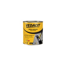 Impermeabilizante Massa Asfáltica 1 kg Vedacit Impermeabilizante Massa Asfáltica 1 kg Vedacit
