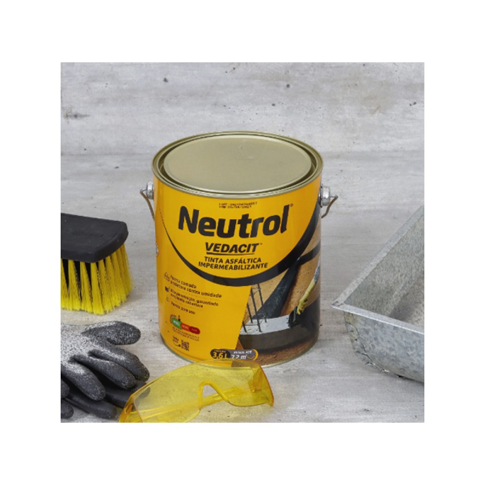 Impermeabilizante Neutrol 3,6 litros Vedacit - Vedacit - Vedação e ...