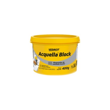 Impermeabilizante Acquella Block 400g Vedacit