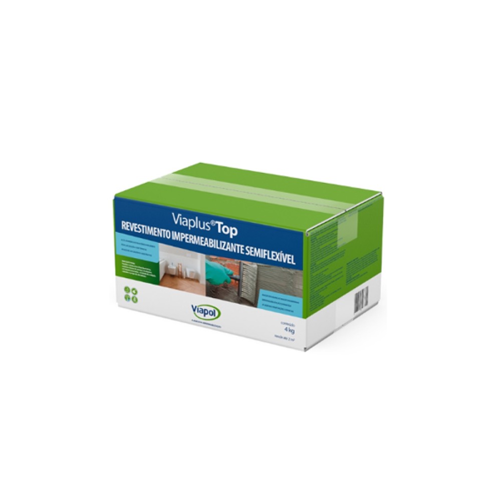 Revestimento Flexível Viaplus TOP 4Kg Viapol Revestimento Flexível Viaplus TOP 4Kg Viapol