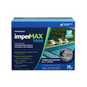 Argamassa Impermeabilizante 7000 Impermax 18kg Votomassa