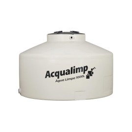 Caixa d’água Polietileno 1000L Água Limpa c/ filtro e boia Acqualimp
