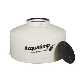 Caixa d’água Polietileno 1000L Água Limpa c/ filtro e boia Acqualimp