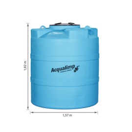 Cisterna de Polietileno 3000L Tradicional Acqualimp