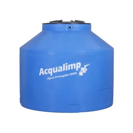 Caixa d’água Polietileno 1500L Água protegida Acqualimp