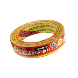 Fita Crepe Branca p/uso geral 24mm X 50m Adelbras