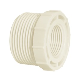 Bucha Redução 1.1/4 x 1 Água Fria Roscável PVC 11523 Bucha Redução 1.1/4 x 1 Água Fria Roscável PVC 11523