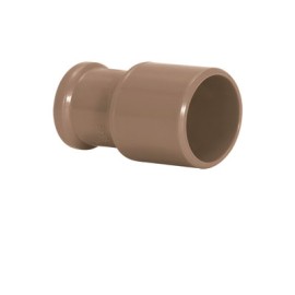 Bucha de Redução Longa Água Fria 32X20Mm Marrom 11532 Bucha de Redução Longa Água Fria 32X20Mm Marrom 11532