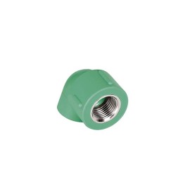 Joelho 90° F/F Metálico Dn 32 X 1 Água Quente PPR 14749 Joelho 90° F/F Metálico Dn 32 X 1 Água Quente PPR 14749