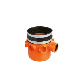 Corpo Da Caixa Sifonada Dn 100 X 100 X 50 Esgoto Amanco 14904