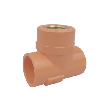 Tê F/F/F Adaptador Para Bico Npt 1 X 1/2 incêndio CPVC 19096