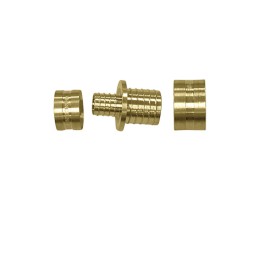 União Redução Metálica Dn 25 X 16 Água Quente PEX 97449 União Redução Metálica Dn 25 X 16 Água Quente PEX 97449