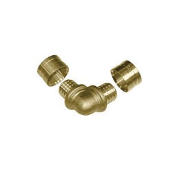 Joelho Metálico Dn 25 Água Quente PEX 97458 Joelho Metálico Dn 25 Água Quente PEX 97458