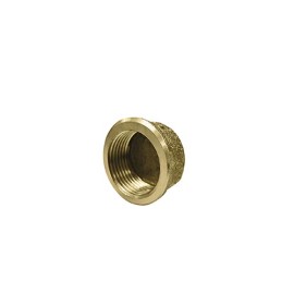 Cap Rosca Fêmea Metálico 3/4 Água Quente PEX 97524 Cap Rosca Fêmea Metálico 3/4 Água Quente PEX 97524