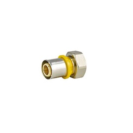Conector Transição F Móvel Dn 16 X 1/2 Gás Amanco 98583 Conector Transição F Móvel Dn 16 X 1/2 Gás Amanco 98583