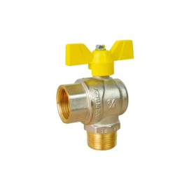 Válvula Angular F/M Borboleta 1 Gás Amanco 99441