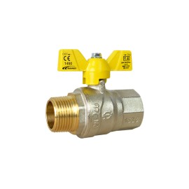 Válvula Esfera M/F Borboleta 3/4 Gás Amanco 99448