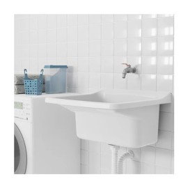 Tanque Plástico Branco 22 litros 49x43x28cm Astra