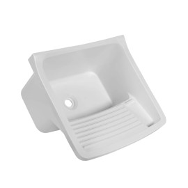 Tanque Plástico Branco 40 litros 58x52x32cm Astra