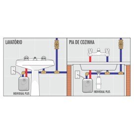 Aquecedor Elétrico Individual Plus 220V - AQ248/2 Cardal Aquecedor Elétrico Individual Plus 220V - AQ248/2 Cardal