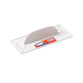 Desempenadeira Mini Plástica PVC para Textura 7x16cm Castor