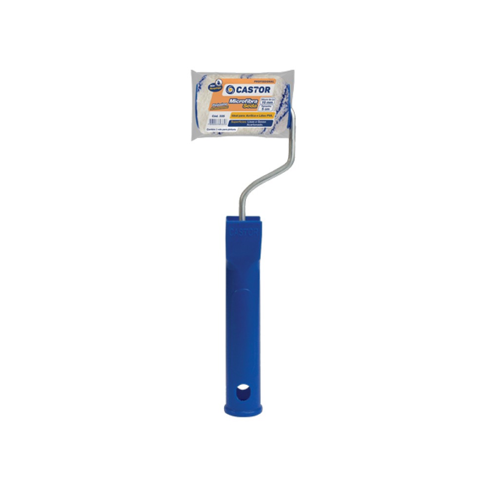 Rolo de Microfibra Seda 5cm Castor
