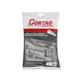 Cunha para Nivelamento Eco Cinza PCT C/50 pçs Cortag