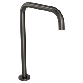 Bica Lavatorio Mesa Quadrada Alta Deca You Dark Antracite/Grafite 1792.GF105.MT Bica Lavatorio Mesa Quadrada Alta Deca You Dark Antracite/Grafite 1792.GF105.MT